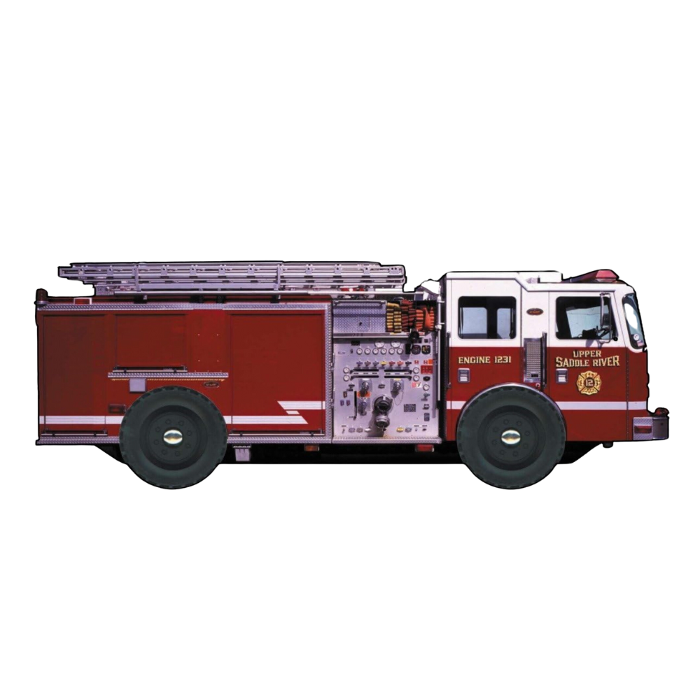 Fire Truck (Wheelie Books)