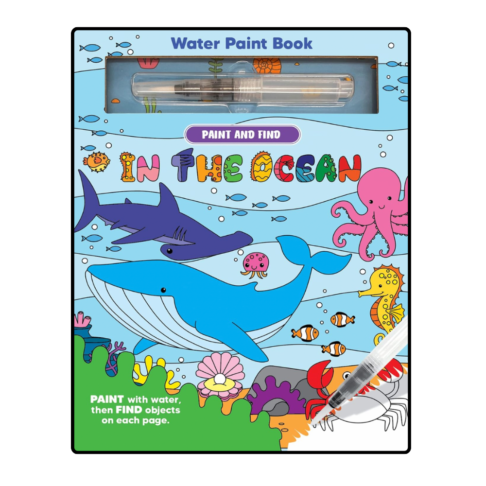 In the Ocean- Children's Water Color Book