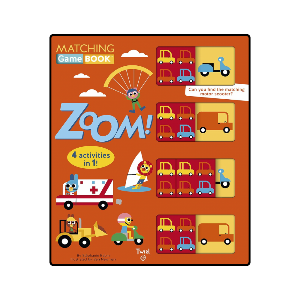 Matching Game Book: Zoom!